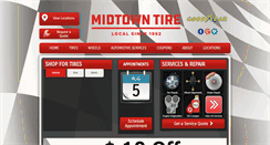 Desktop Screenshot of midtowntire.com